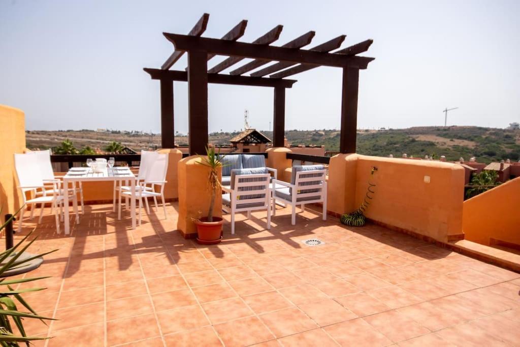 Апартаменти Penthouse With Roof Terrace, Bbq, Pool- And Sea Views Buenas Noches Екстер'єр фото